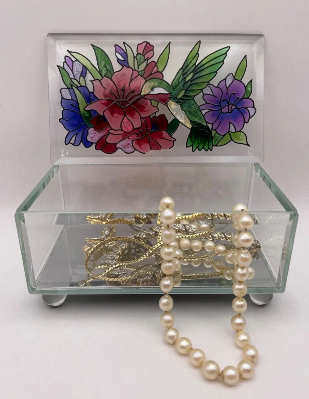 Pre-owned Hand painted Joan Baker Designs 4.75